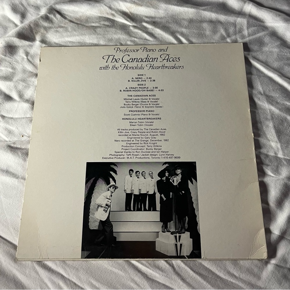 The Canadian Aces Vinyl Record - Picture 2 of 4